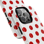 Big Polka Dot | White and Red