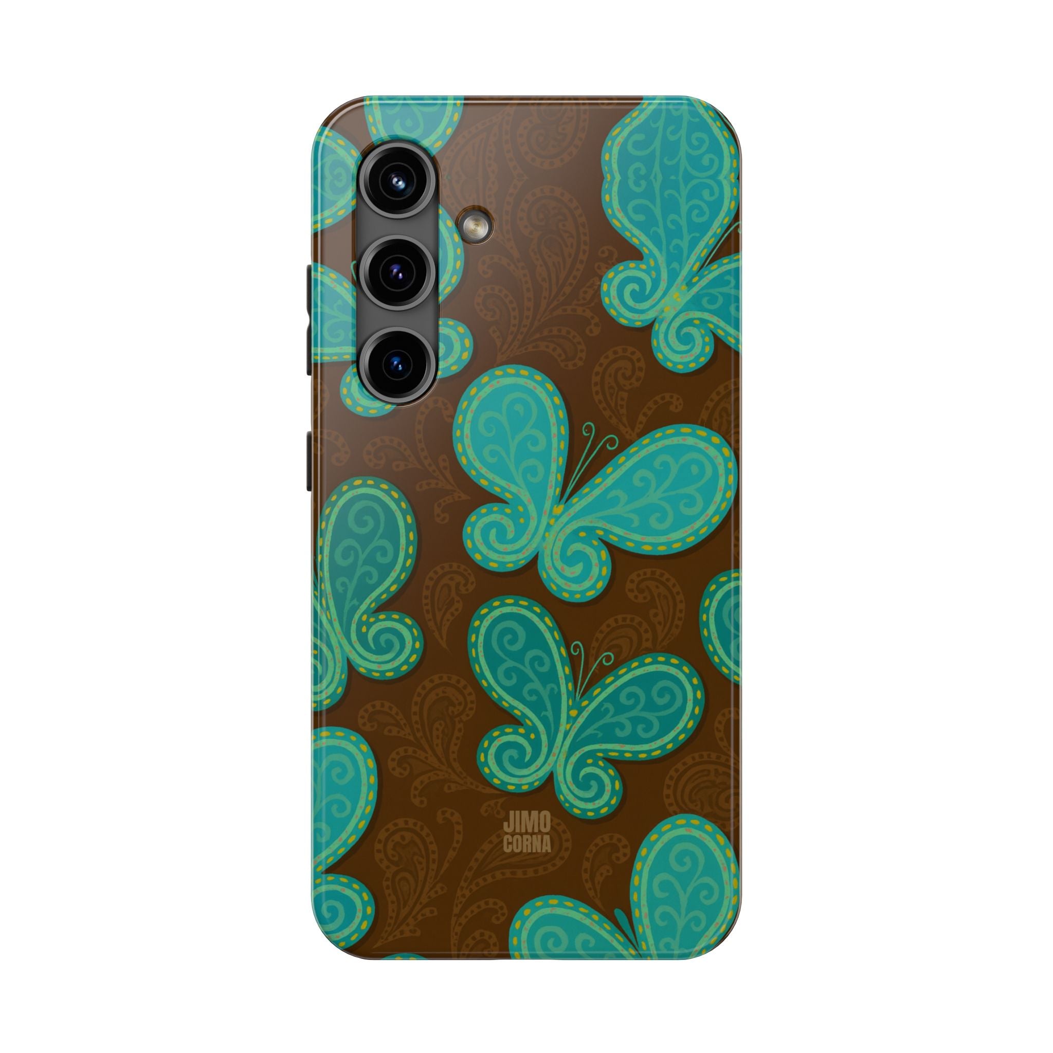 Cocoa Breeze Butterflies Samsung Galaxy Case