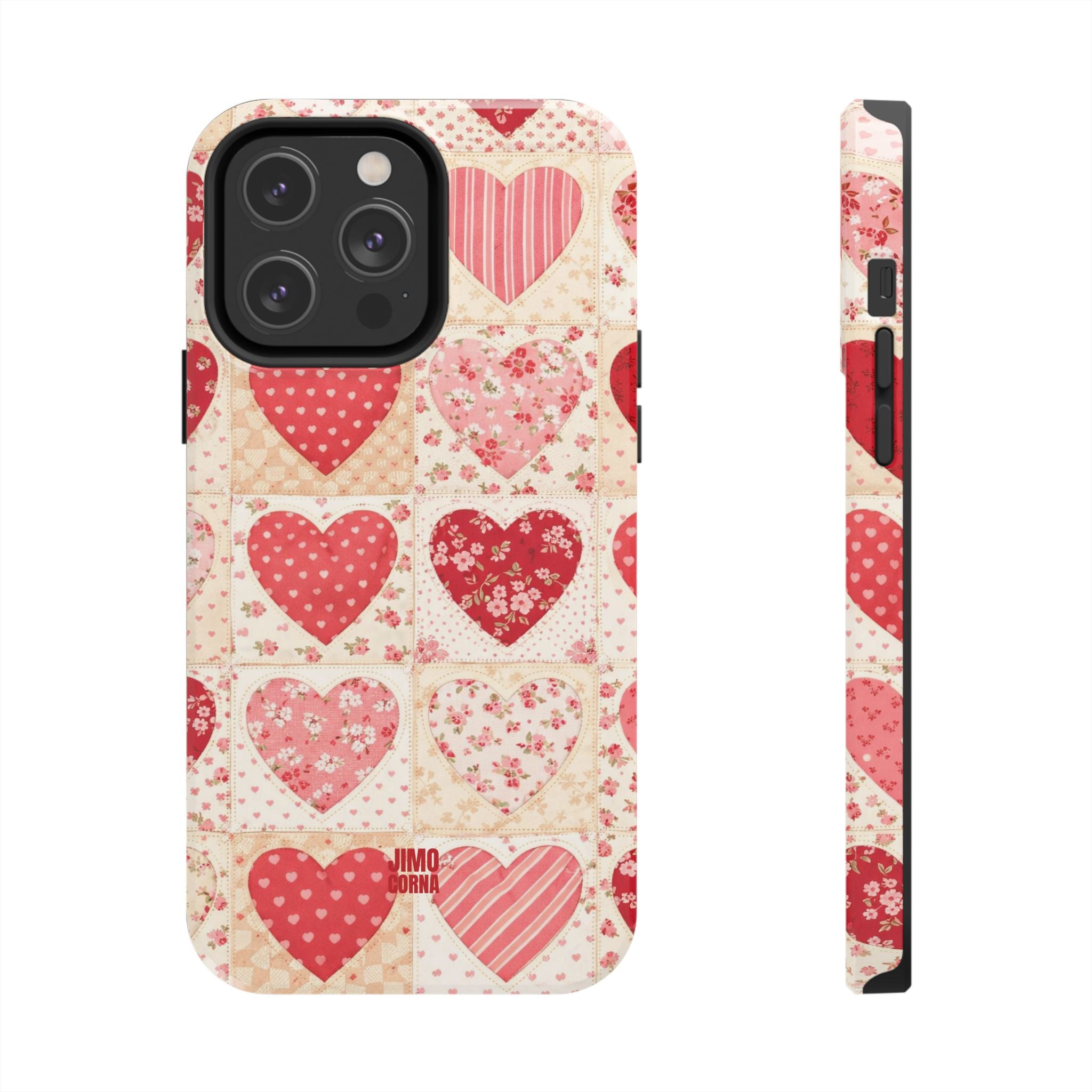 Sweetheart Patchwork iPhone Case