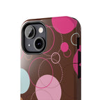 Spiral Pop iPhone Case | Brown