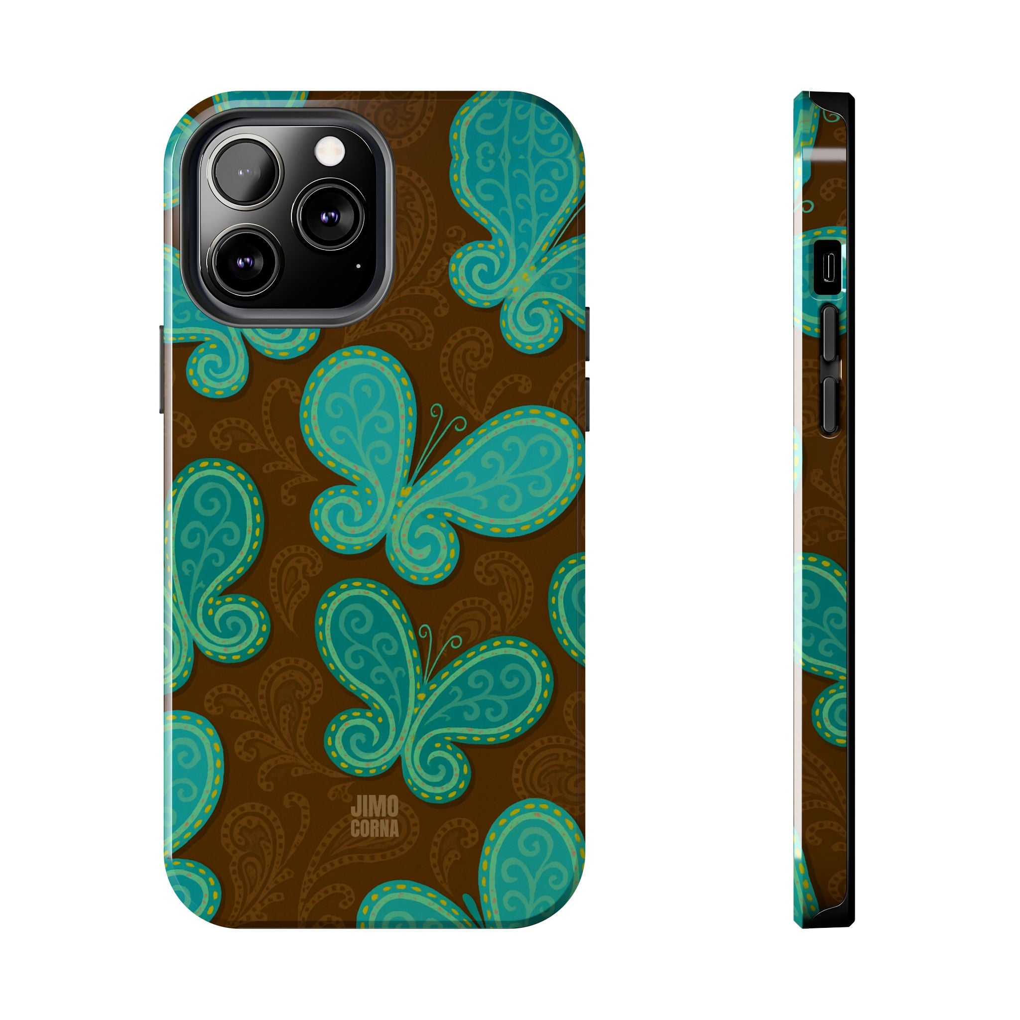 Cocoa Breeze Butterflies iPhone Case