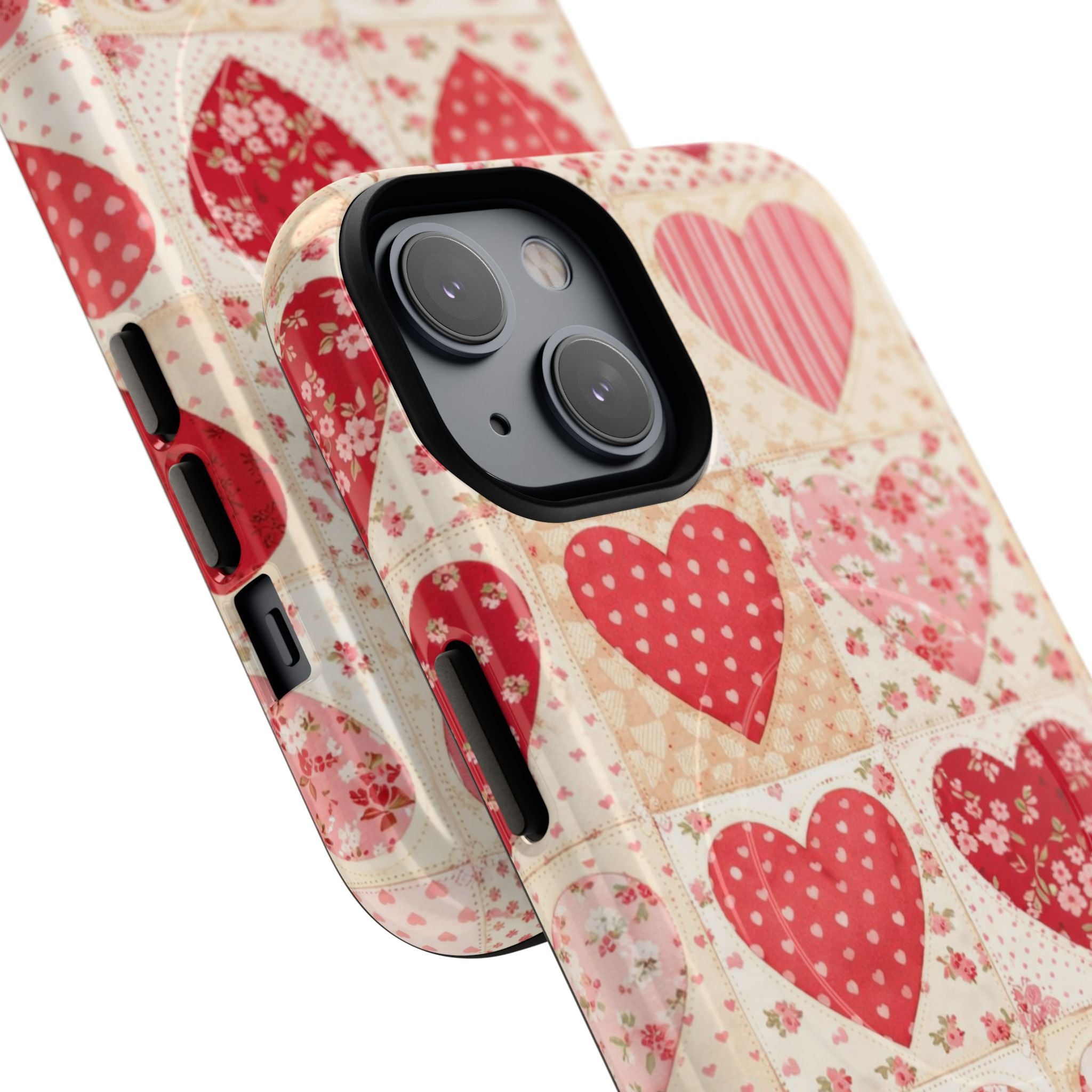 Sweetheart Patchwork MagSafe iPhone Case