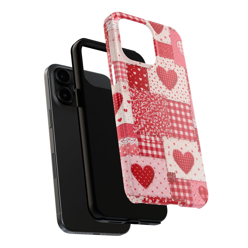 Patchwork Heart iPhone Case