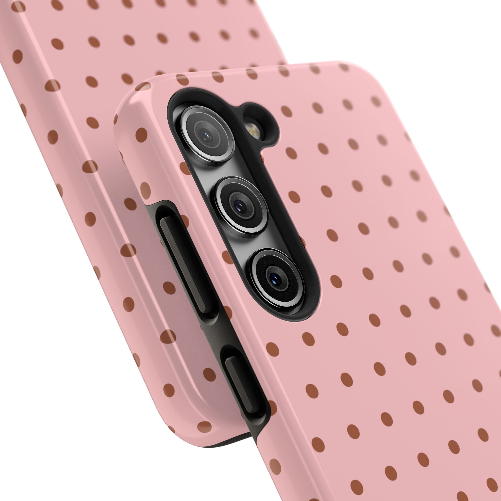 Polka Dot | Pink and Brown