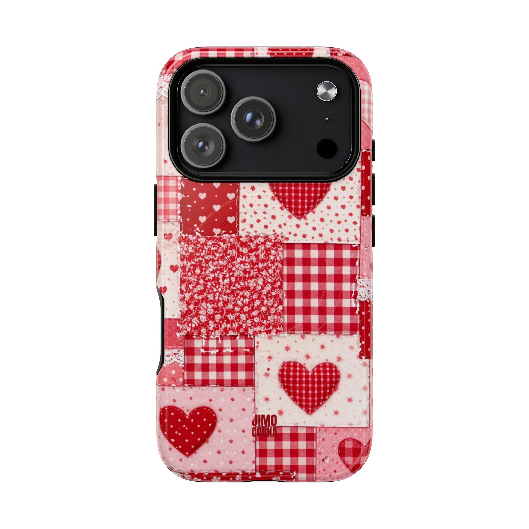 Patchwork Heart MagSafe iPhone Case
