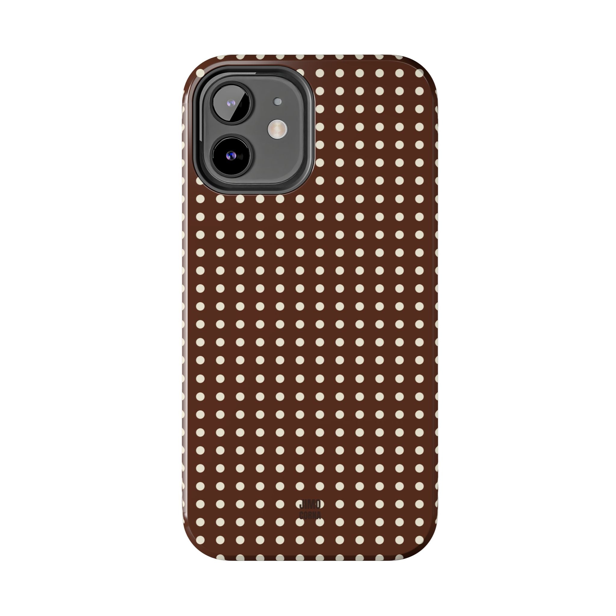 Brown Polka Dot