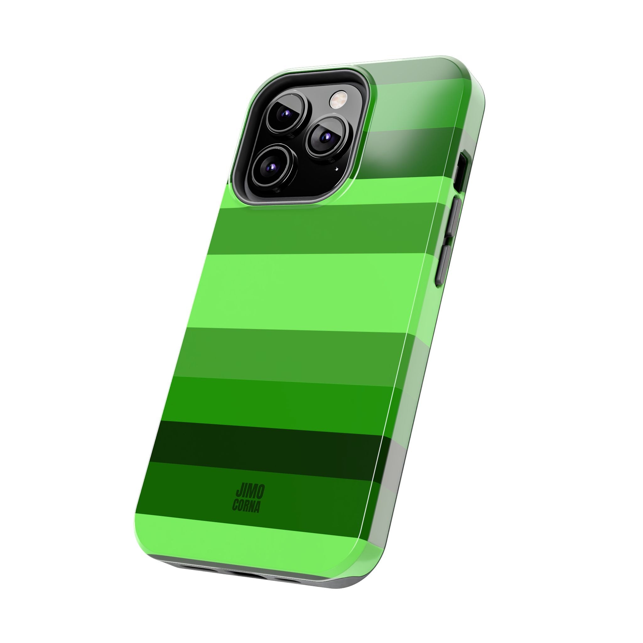 Matcha Stripe iPhone Case