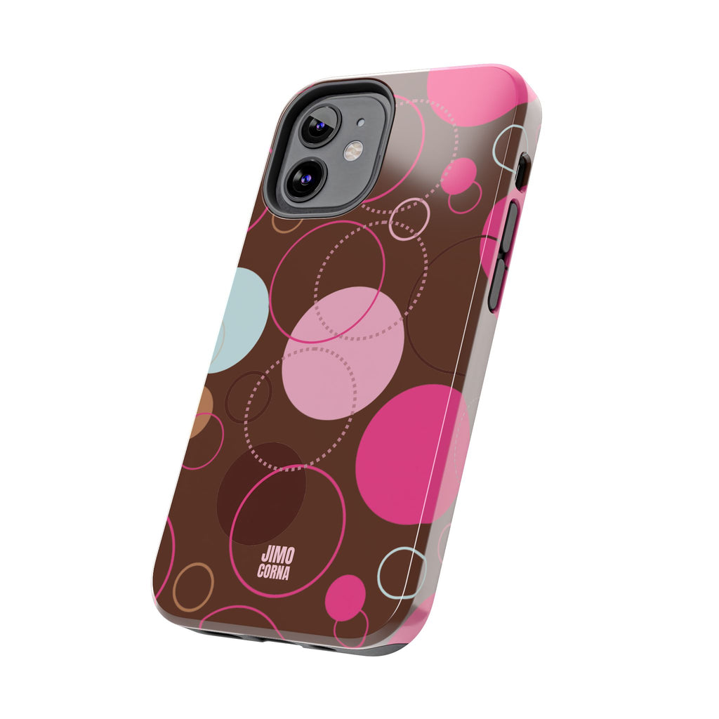 Spiral Pop iPhone Case | Brown