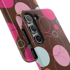 Spiral Pop Samsung Galaxy Case | Brown
