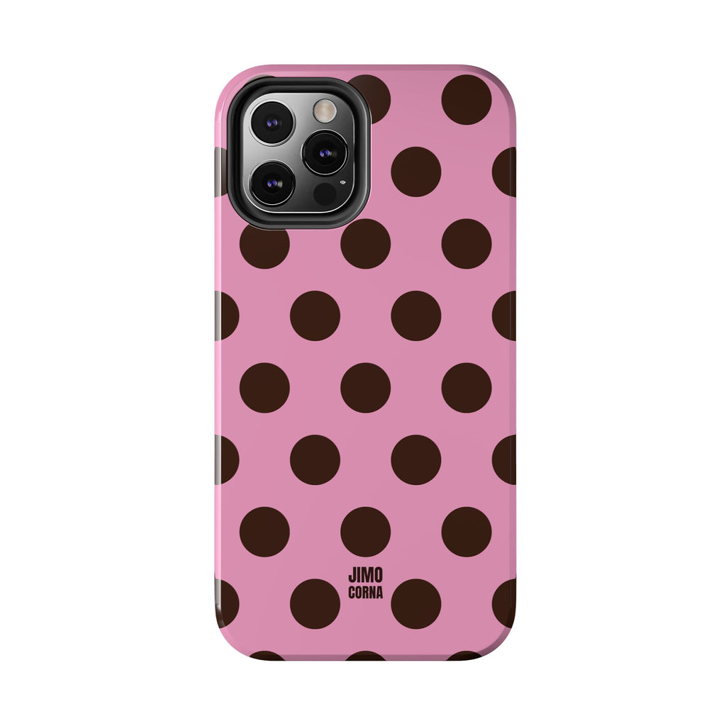 Big Polka Dot | Pink and Black