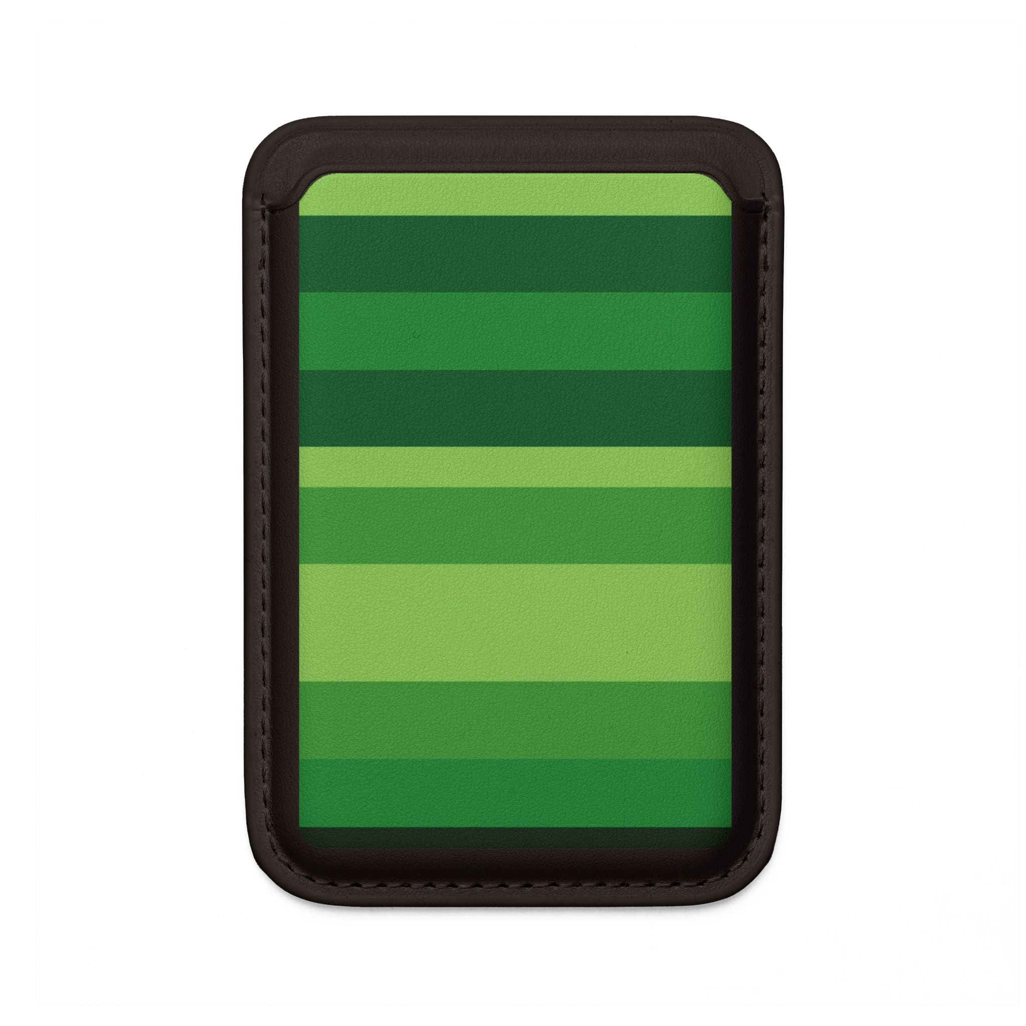 Matcha Stripe Vegan MagSafe Wallet