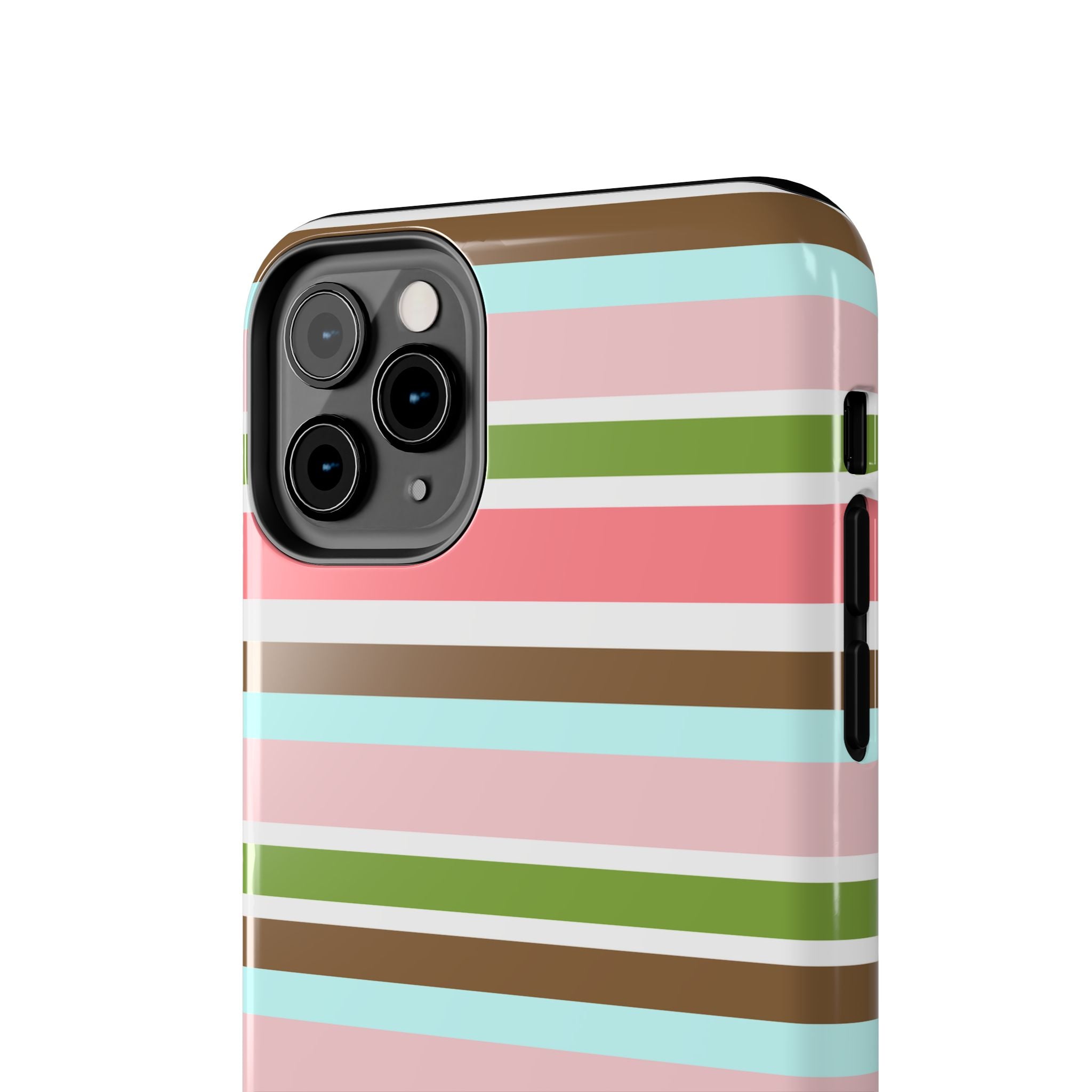 Sweet Candy Stripes iPhone Case