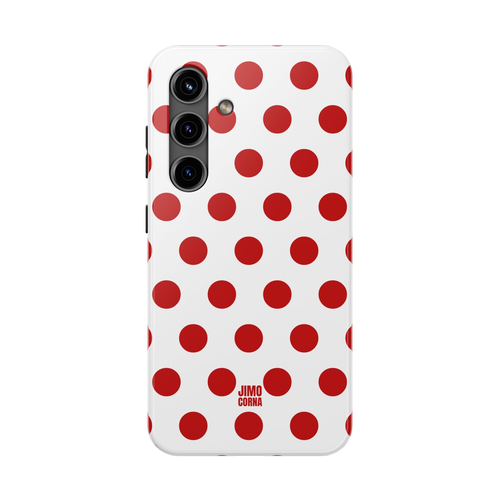 Big Polka Dot | White and Red