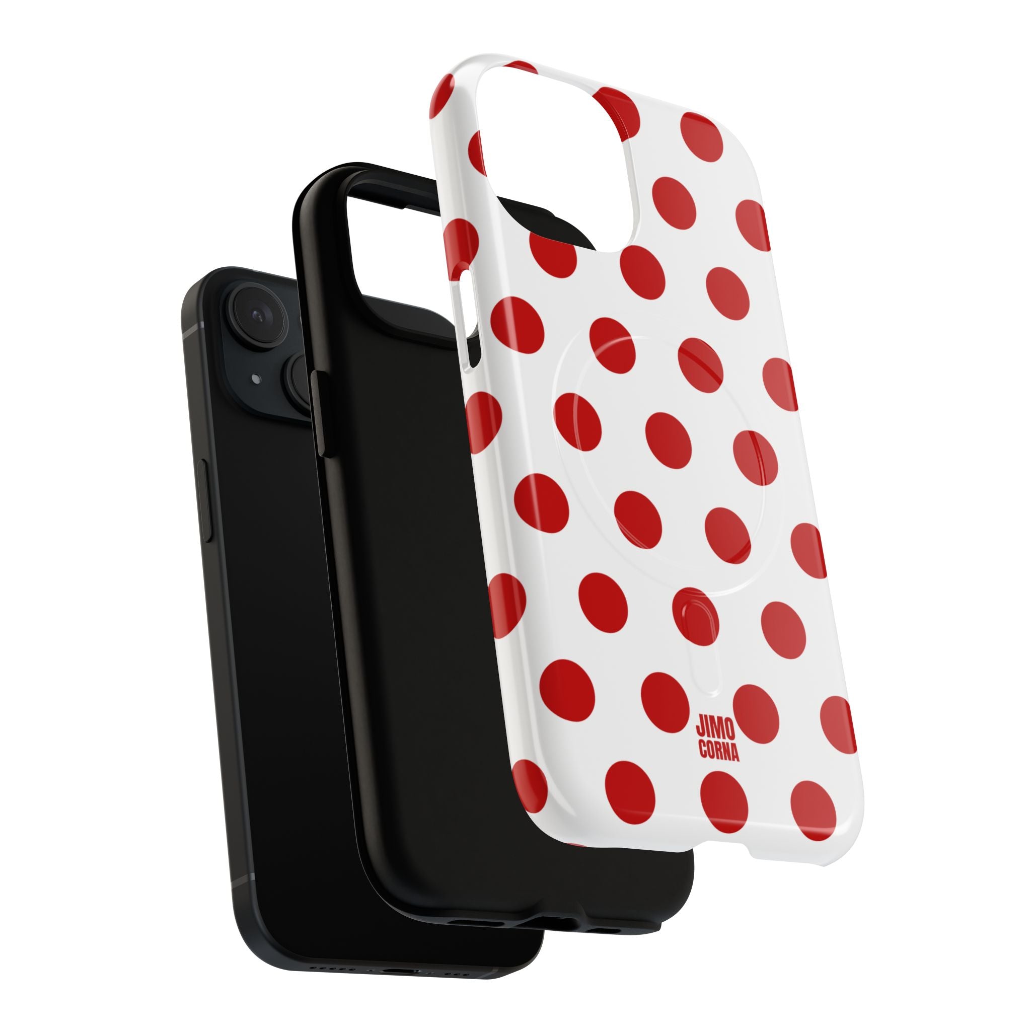 Big Polka Dot | White and Red