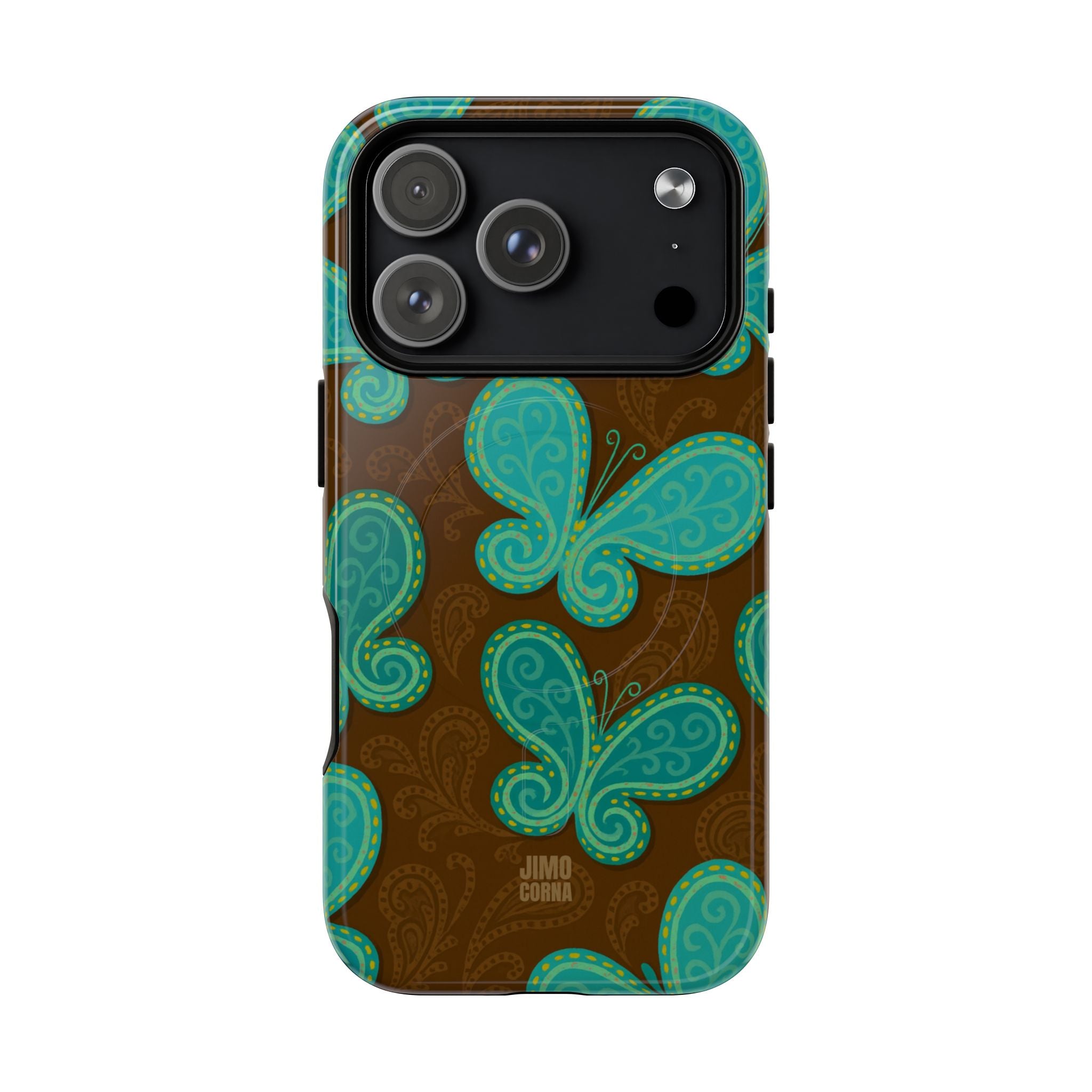 Cocoa Breeze Butterflies MagSafe iPhone Case