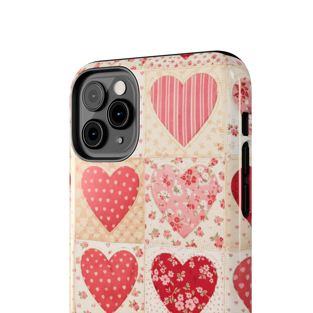 Sweetheart Patchwork iPhone Case