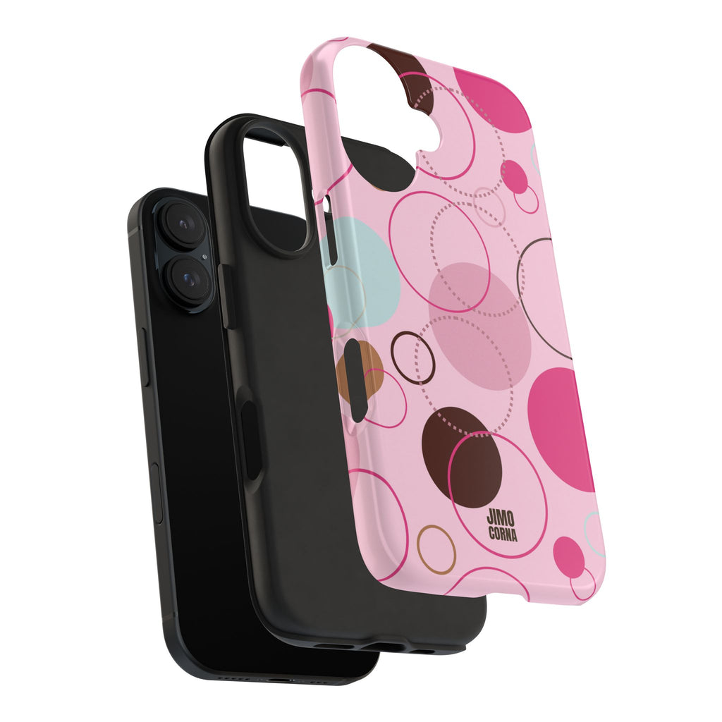 Spiral Pop iPhone Case | Pink