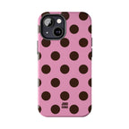 Big Polka Dot | Pink and Black