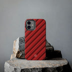 Angelina Stripes | Cherry - iPhone Case