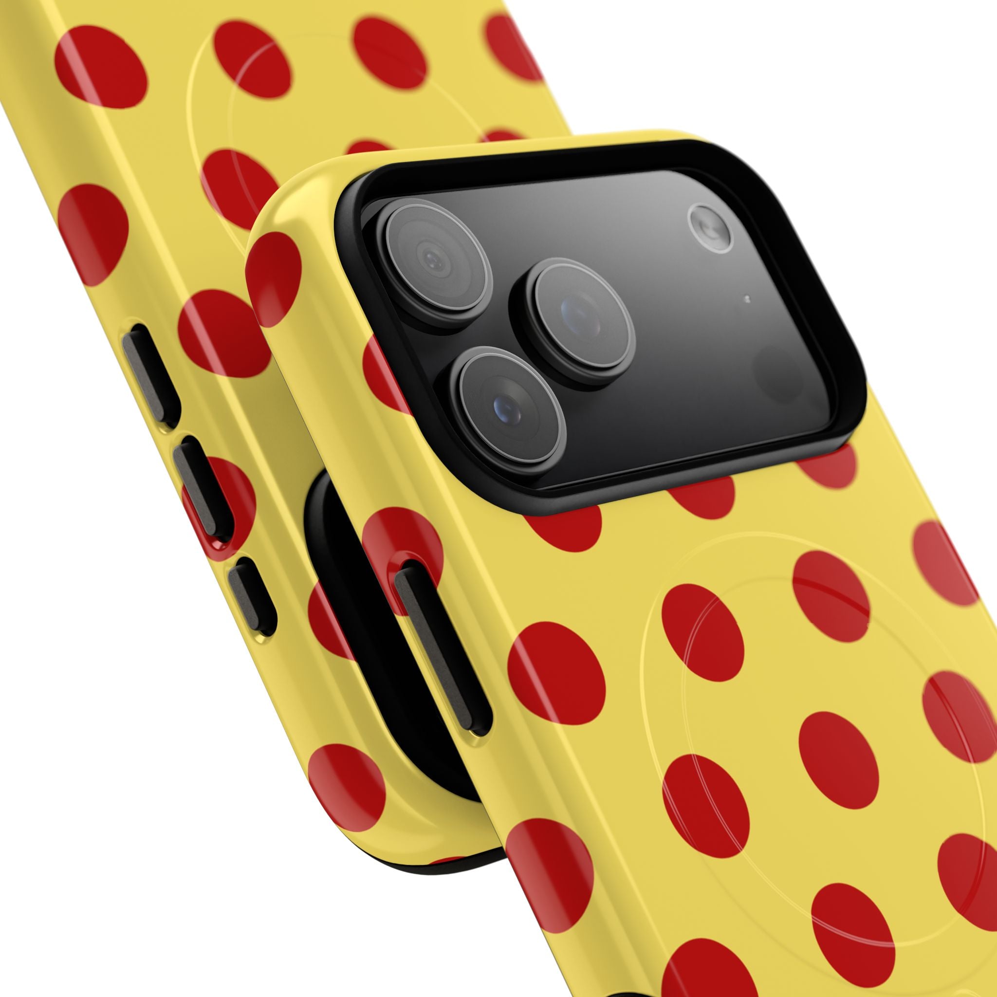 Big Polka Dot | Yellow and Red