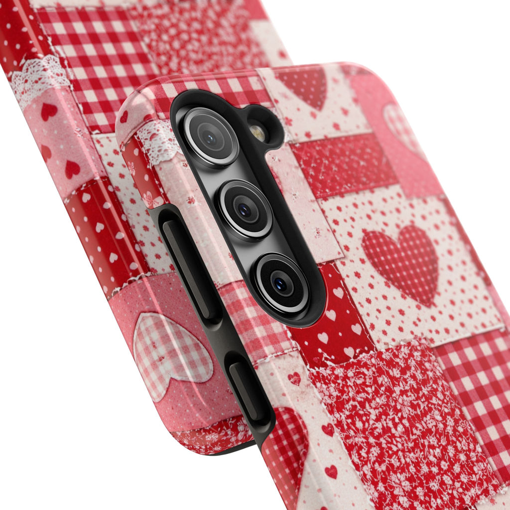 Patchwork Heart Samsung Galaxy Case