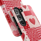 Patchwork Heart Samsung Galaxy Case
