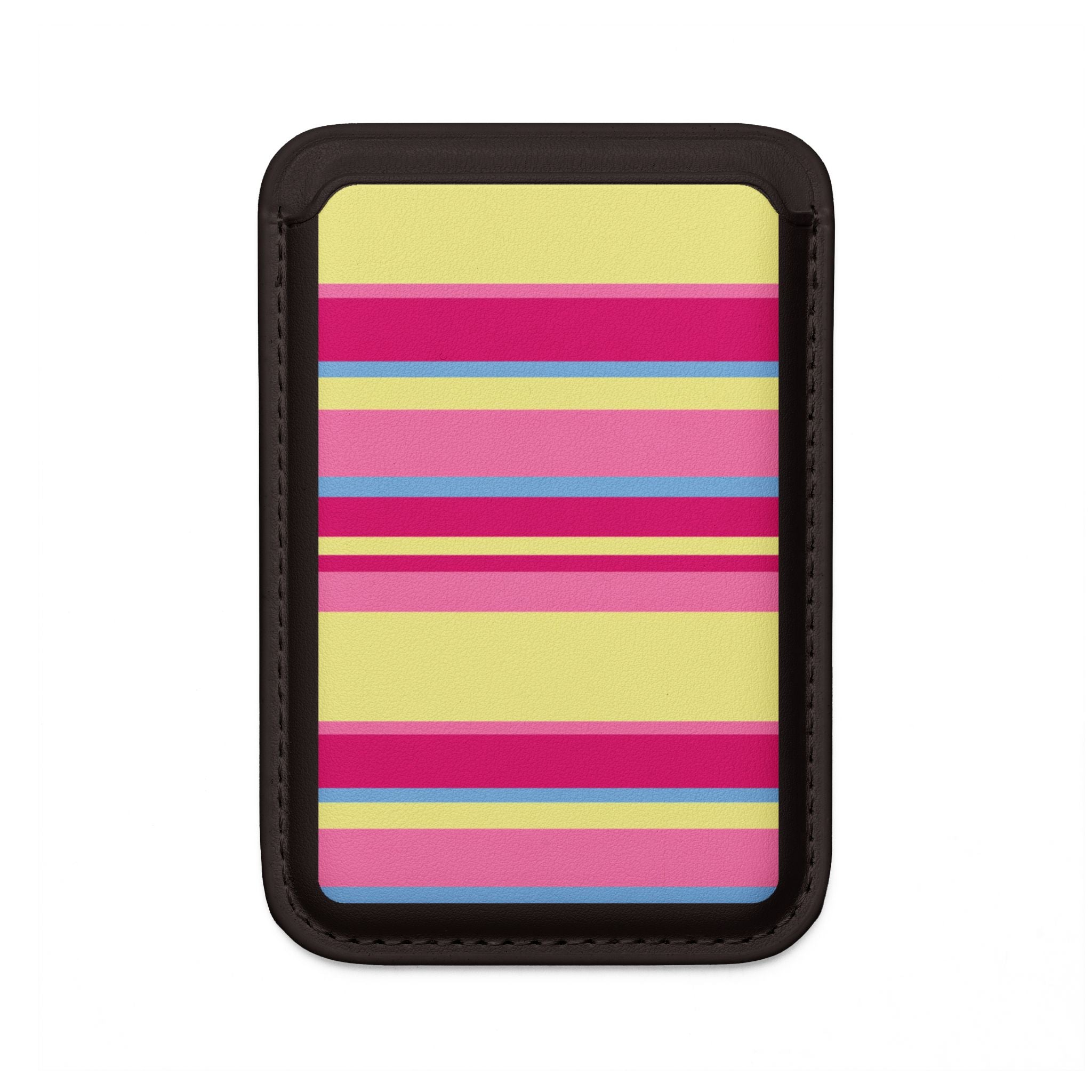 Lemonberry Stripe Vegan MagSafe Wallet