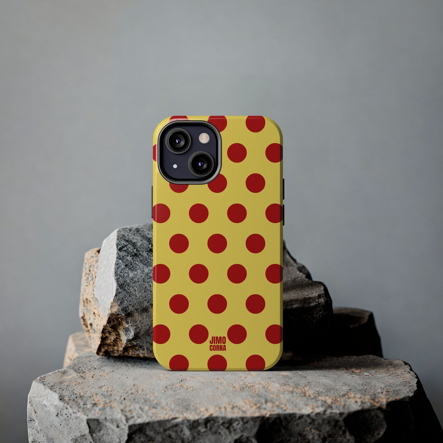 Big Polka Dot | Yellow and Red