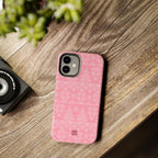 Holiday Knit | Pink iPhone Case