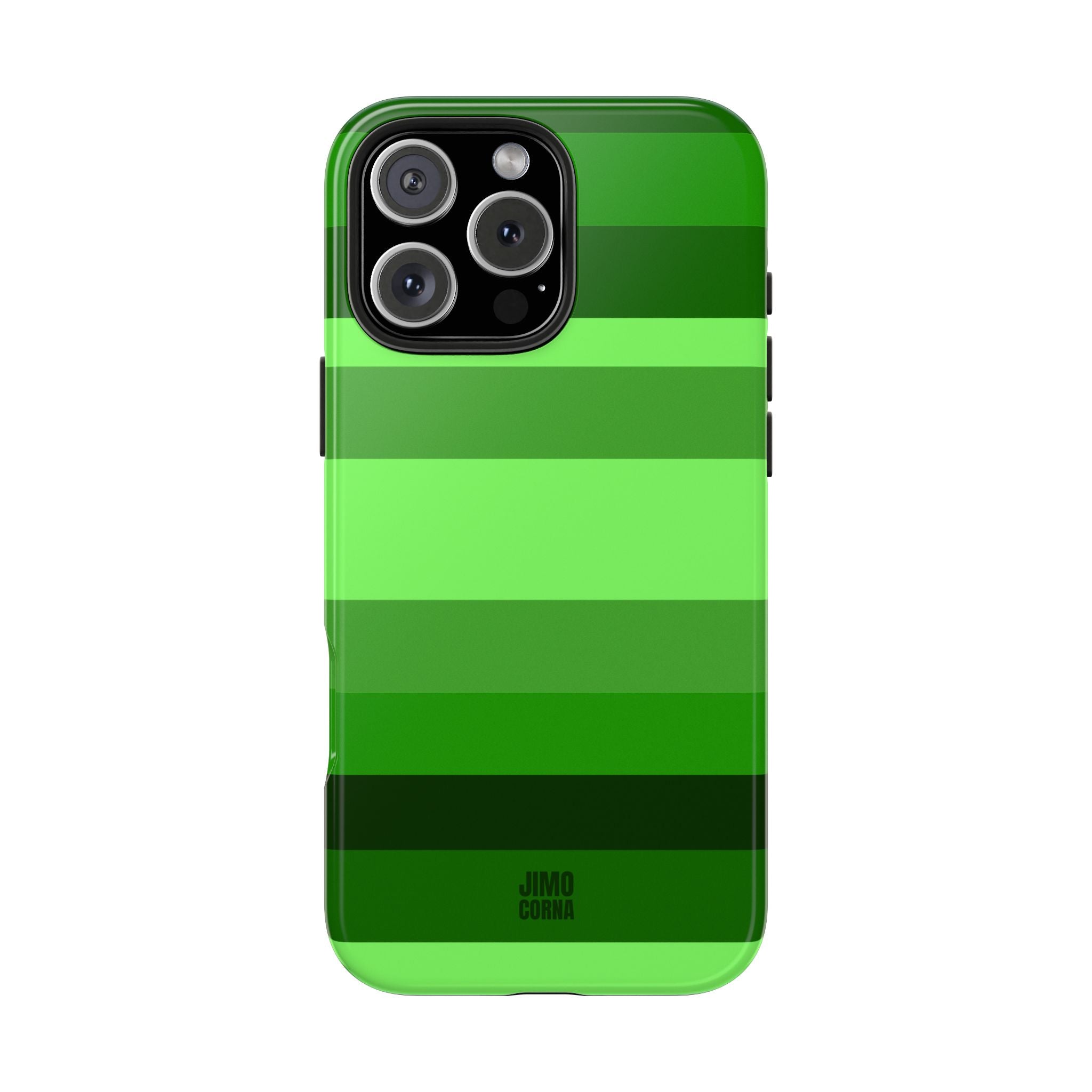 Matcha Stripe iPhone Case