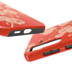 Red Flora Samsung Galaxy Case