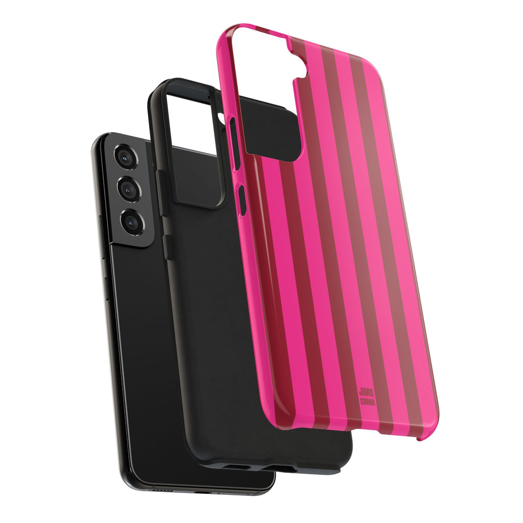 Bold Stripes Samsung Galaxy Case | Strawberry Burst