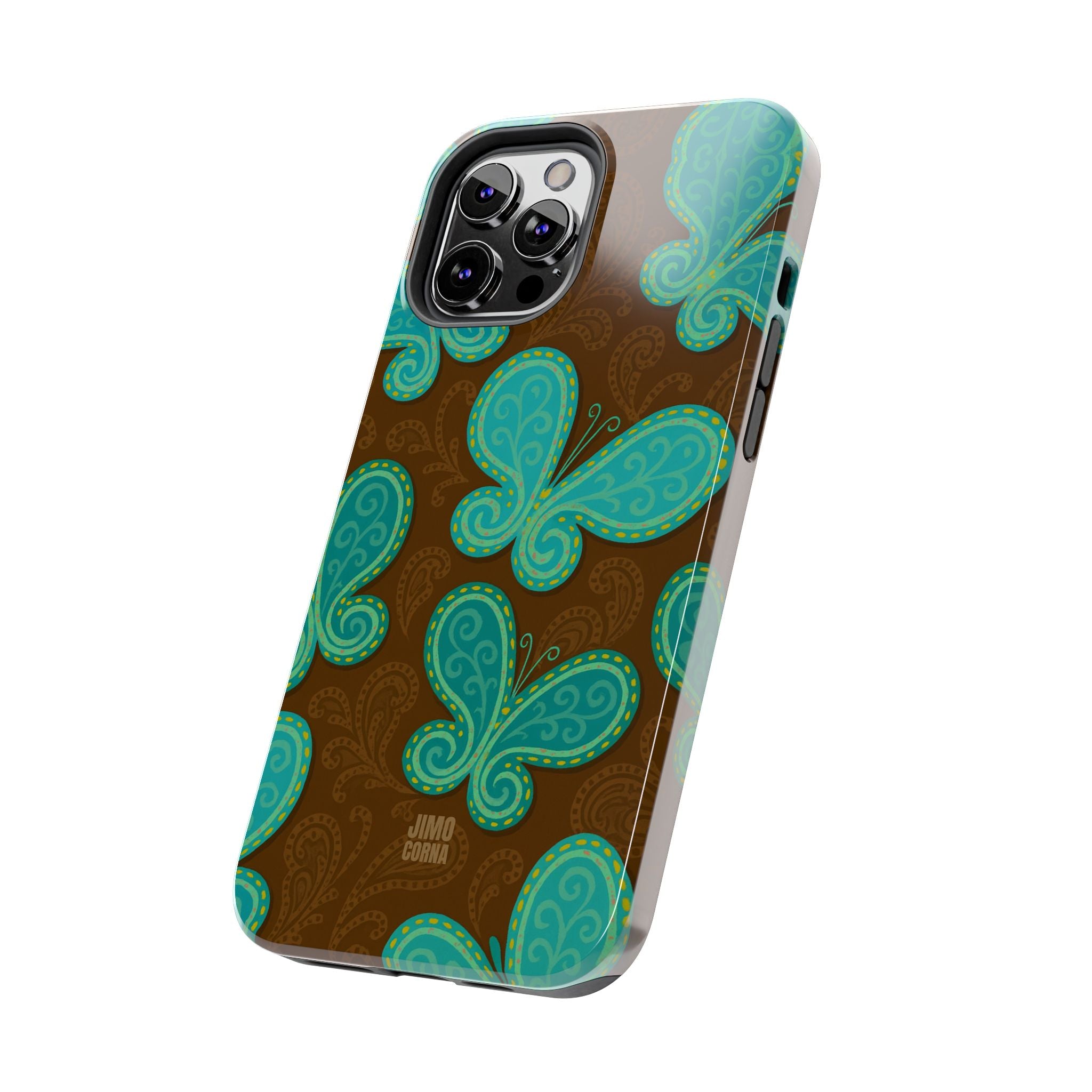 Cocoa Breeze Butterflies iPhone Case
