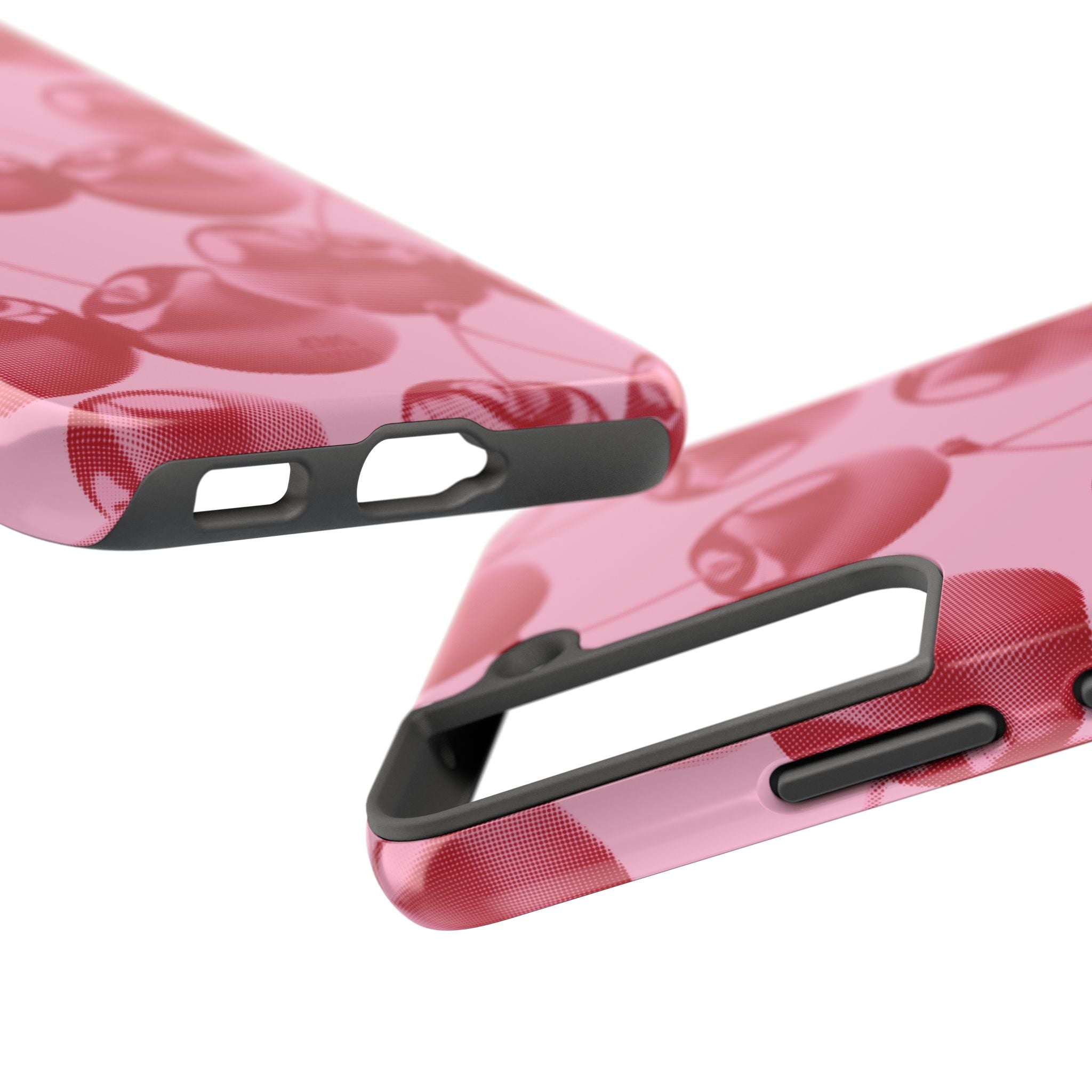 Pink Retro Cherries