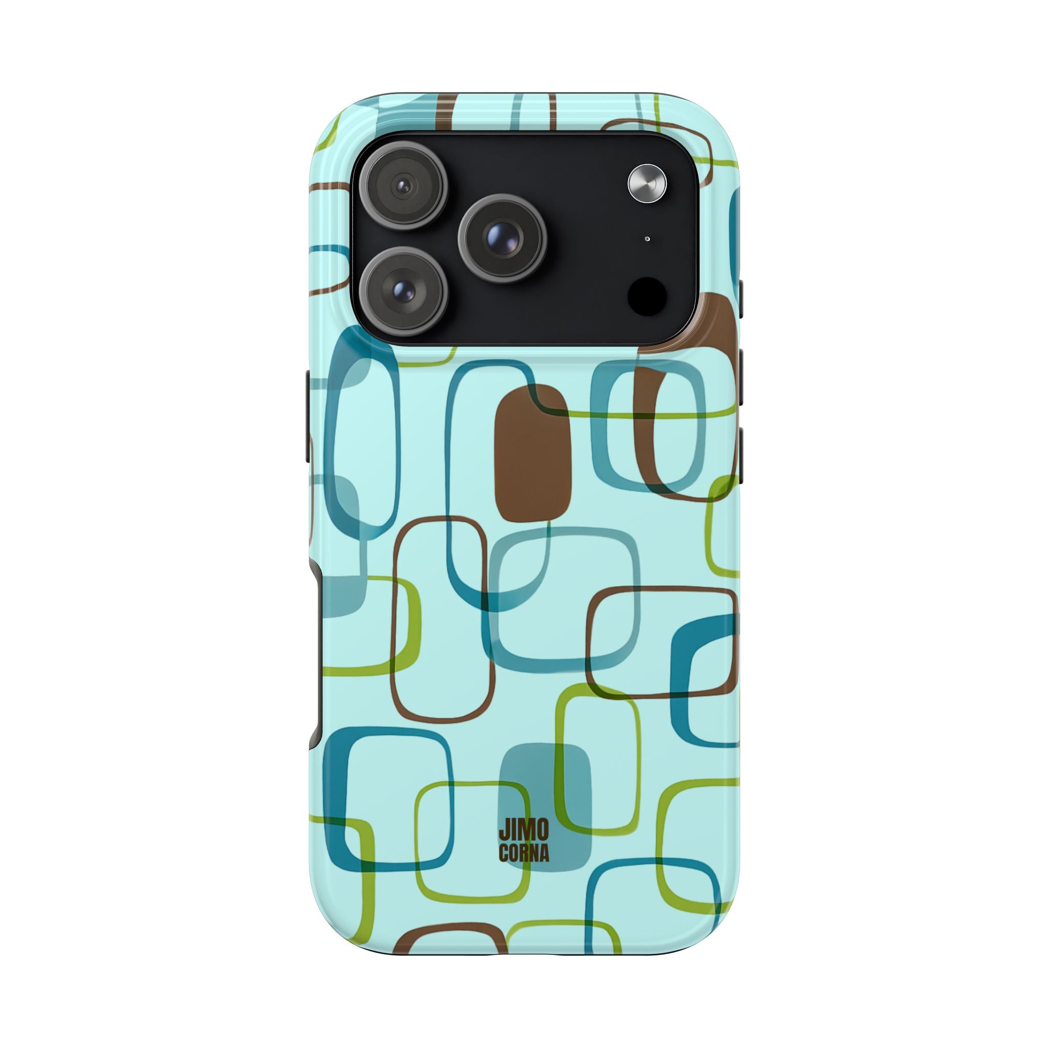 Coast Blocks iPhone Case | Mint