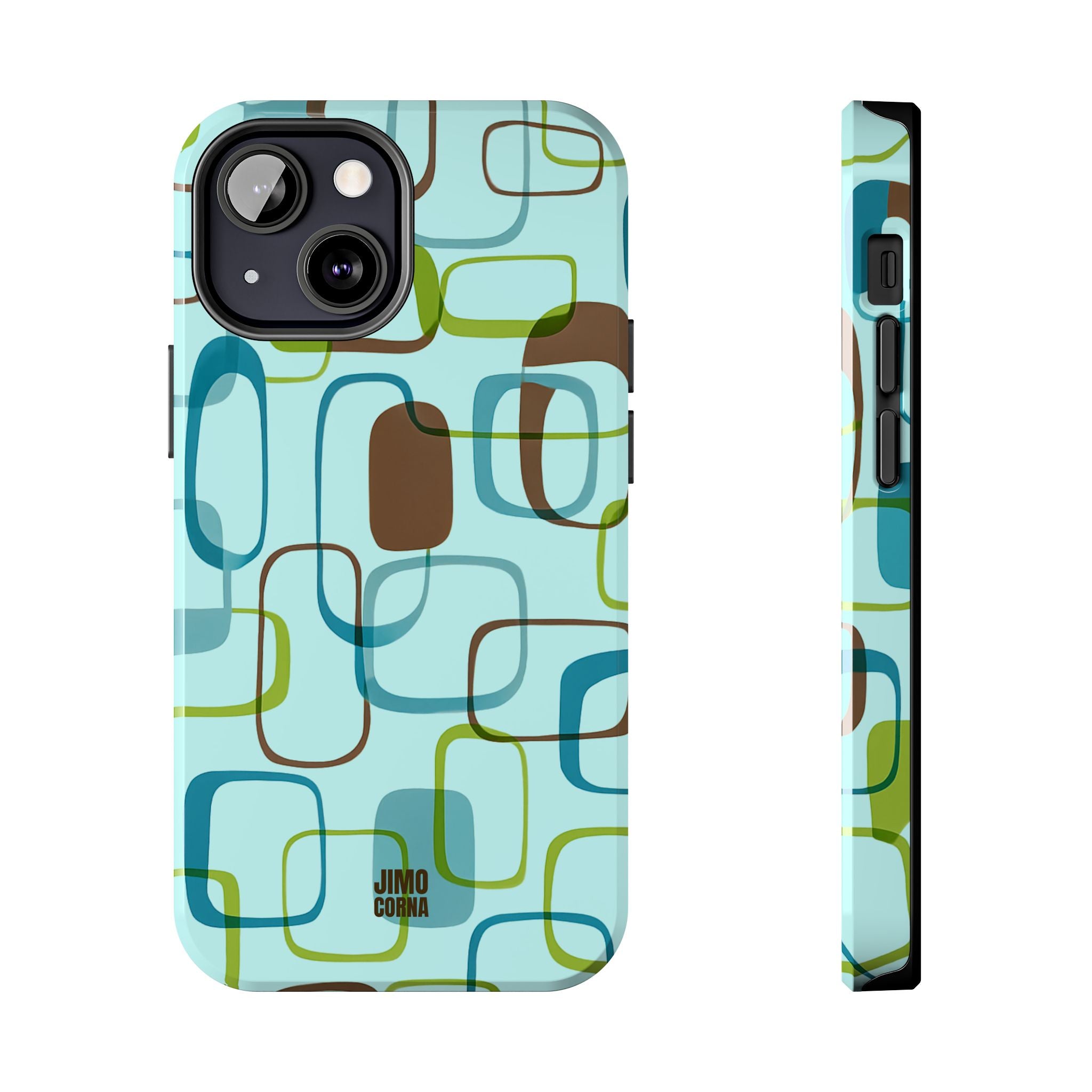 Coast Blocks iPhone Case | Mint