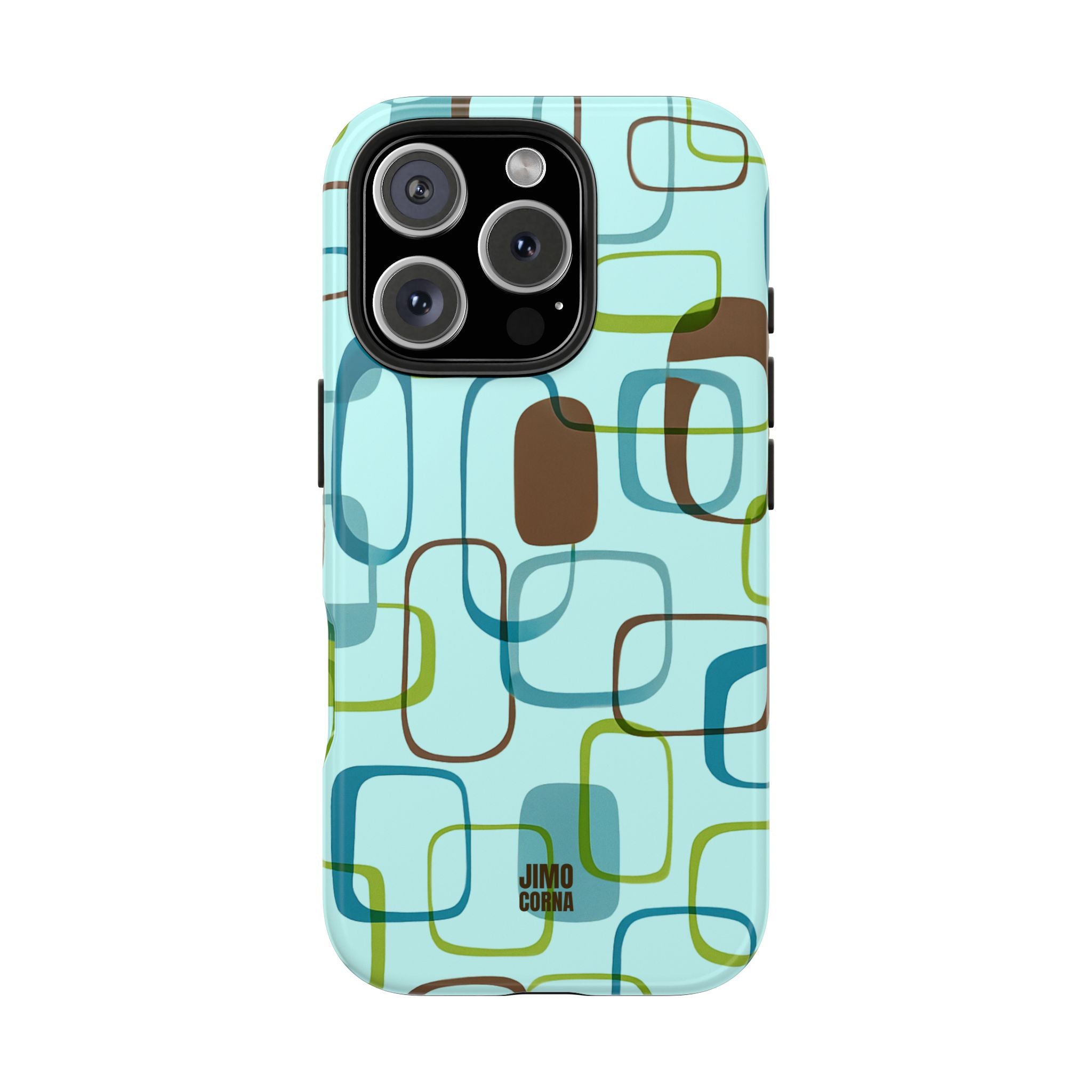 Coast Blocks iPhone Case | Mint