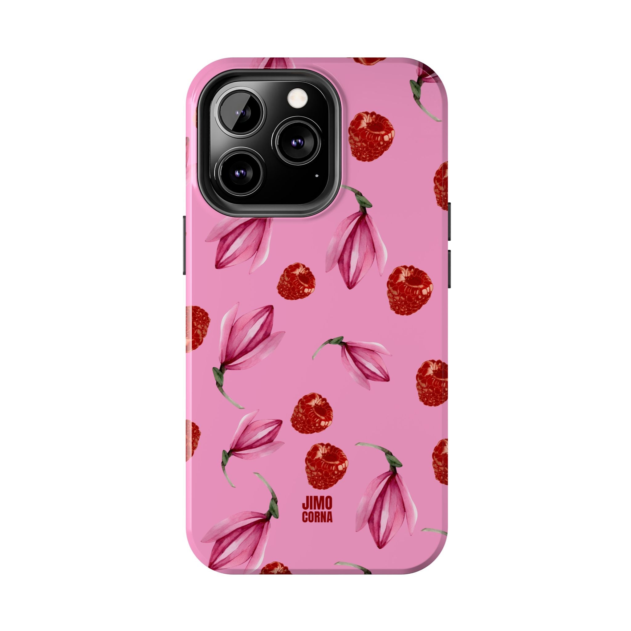 Raspberries and Flowers