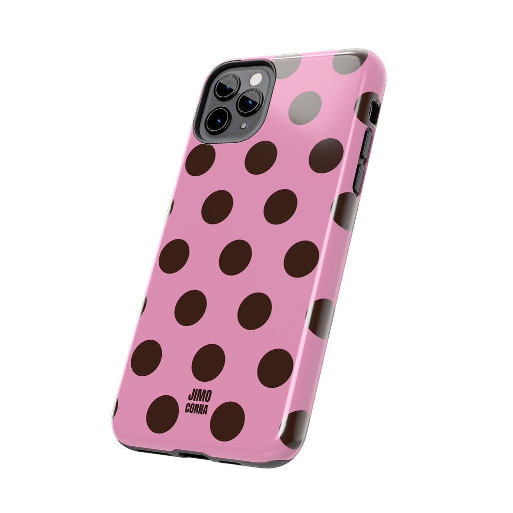 Big Polka Dot | Pink and Black