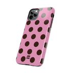 Big Polka Dot | Pink and Black