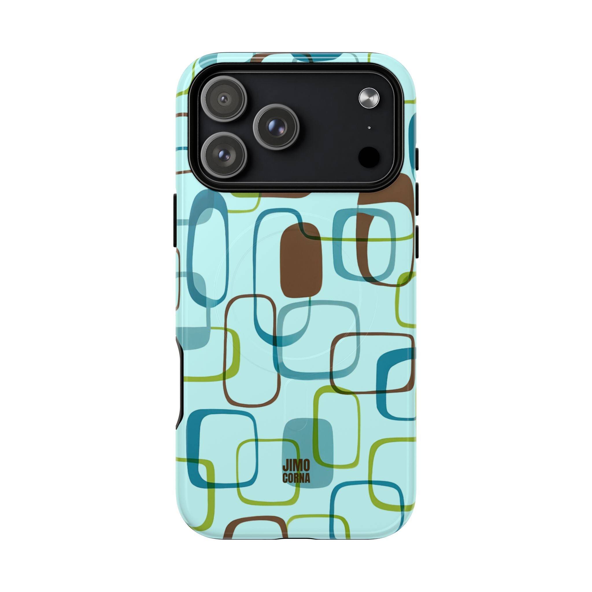 Coast Blocks MagSafe iPhone Case | Mint