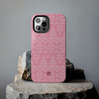 Holiday Knit | Pink iPhone Case
