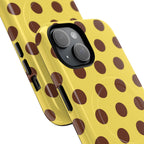 Big Polka Dot | Yellow and Brown