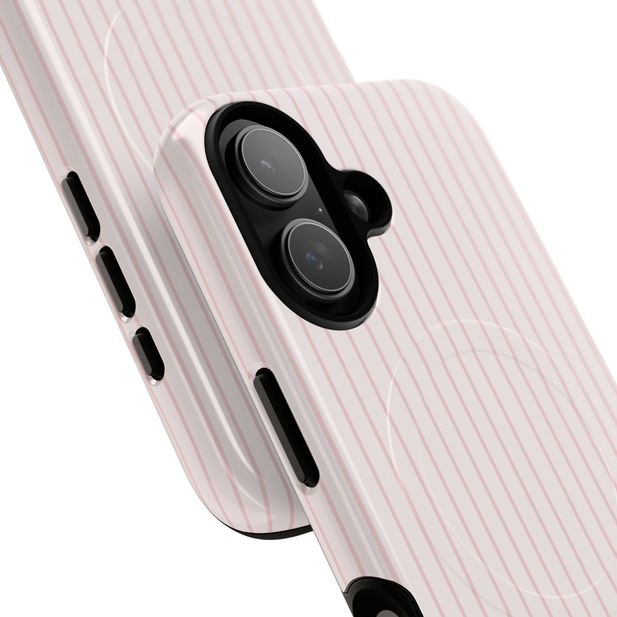 Baby Pink Soft Stripes