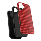 Farm Gingham iPhone Case | Red