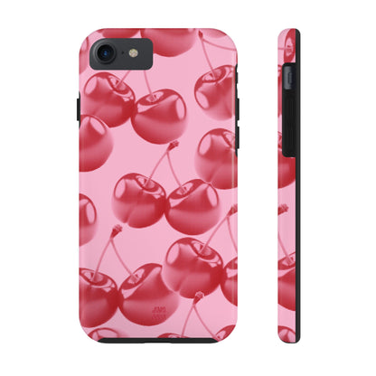 Pink Retro Cherries