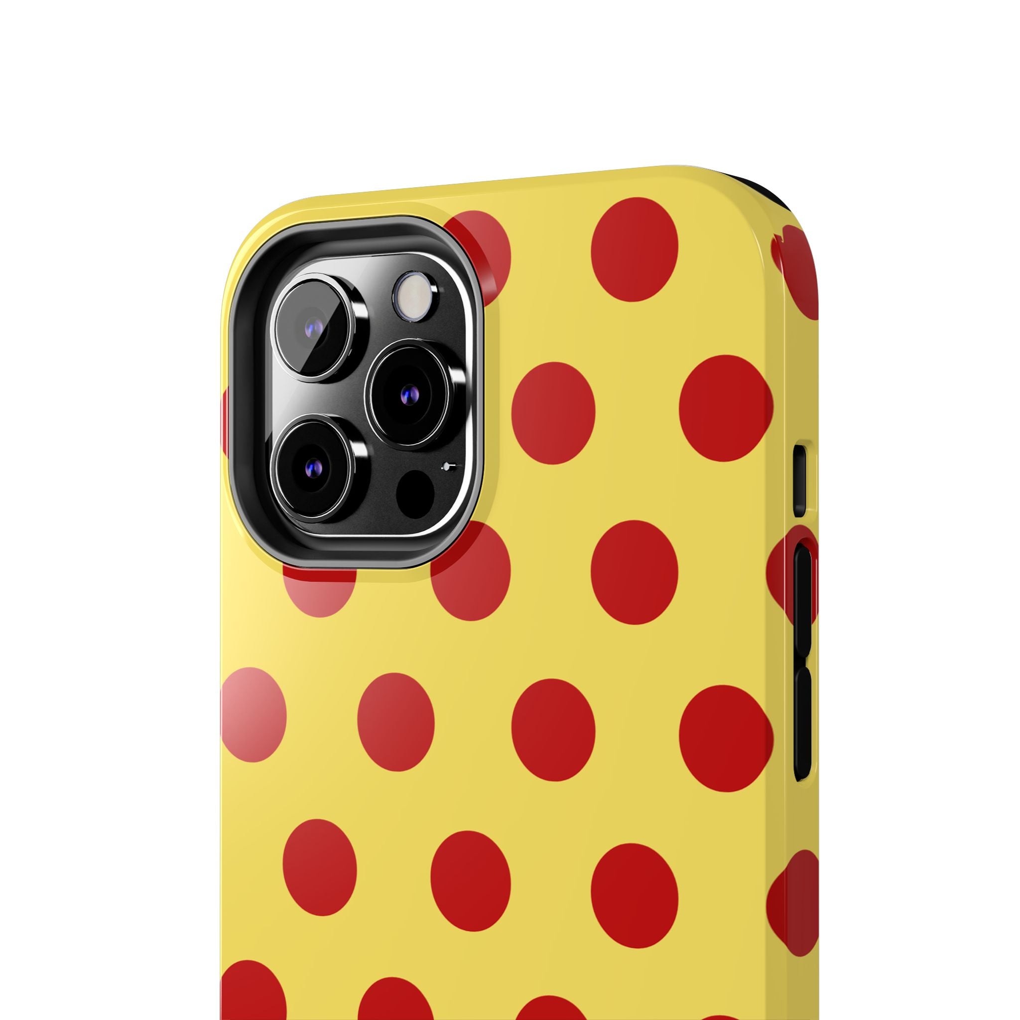 Big Polka Dot | Yellow and Red