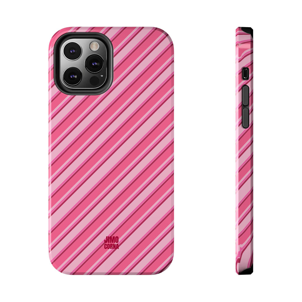 Angelina Stripes | Hot Pink - iPhone Case