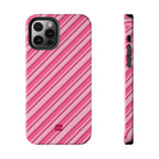 Angelina Stripes | Hot Pink - iPhone Case