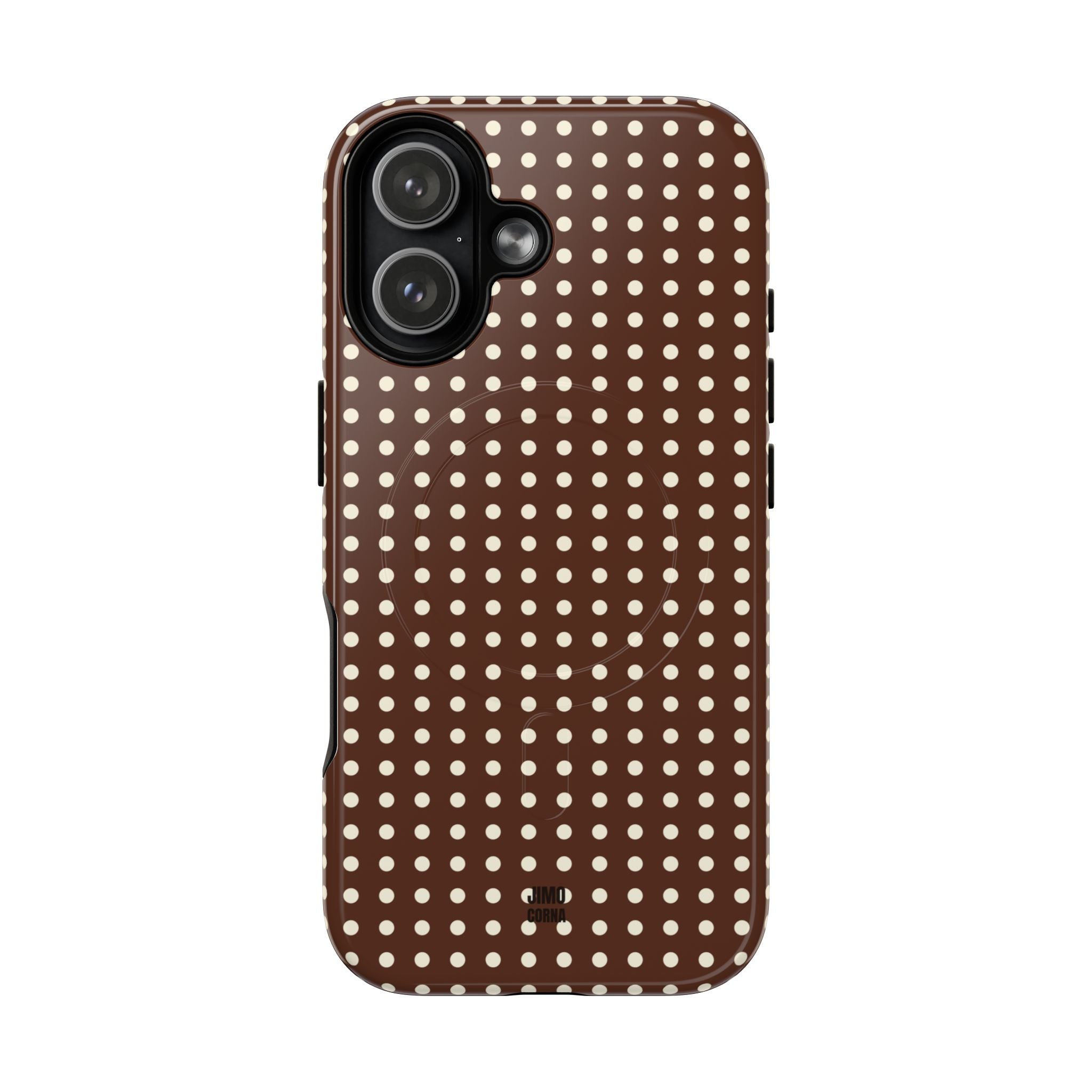Brown Polka Dot